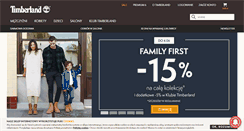 Desktop Screenshot of e-timberland.pl
